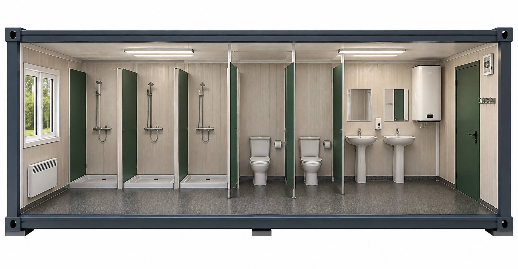 Особенности сантехнических бытовок